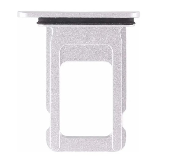 Gaveta do Chip Iphone Xr Prata www.distribuidoracp.com.br